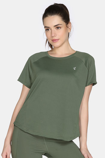 Buy Zelocity Quick Dry Relaxed Top - Four Leaf Clover
